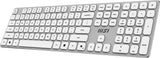 MSI FORGE K210 WIRELESS COMBO WHITE tastatur Mus inkluderet Hjemme/kontor USB QWERTY Fransk Hvid