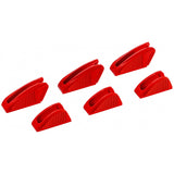 Knipex 86 09 250 V01 reservedel og tilbehør til rørtang Rød Plast 6 stk