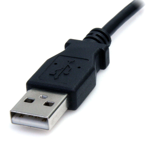 StarTech.com USB2TYPEM2M el-ledning Sort 2 m USB Barrel type M