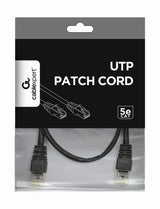 Gembird PP12-1M/BK netværkskabel Sort Cat5e U/UTP (UTP)