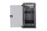 Digitus DN-49105-SET stativ 12U Vægmonteret stativ Sort