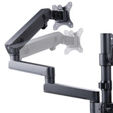 StarTech.com 3MP2AG-MONITOR-ARM skærmbeslag og -stativer 68,6 cm (27") Skrivebord Sort