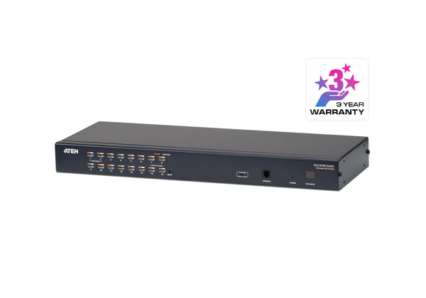 ATEN KH1516A KVM Switch Stativ-montering Sort