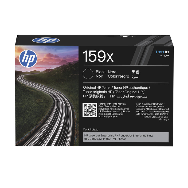 HP Original 159X LaserJet-tonerpatron, sort