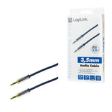 LogiLink CA10300 lydkabel 3 m 3.5mm Blå