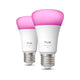 Philips Hue White and Color ambiance A60 - E27 pære - 810 - 2-pak
