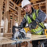 DeWALT DCS571NT-XJ transportabel rundsav 11,5 cm Gul 4500 rpm