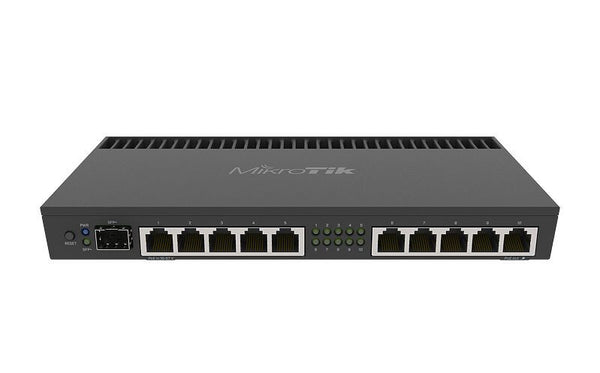Mikrotik RB4011IGS+RM kabelforbundet router Gigabit Ethernet Sort