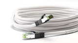 Goobay 55124 netværkskabel Hvid 1 m Cat8.1 S/FTP (S-STP)