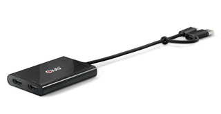 CLUB3D CSV-1475 video-splitter USB Type-C 2x HDMI