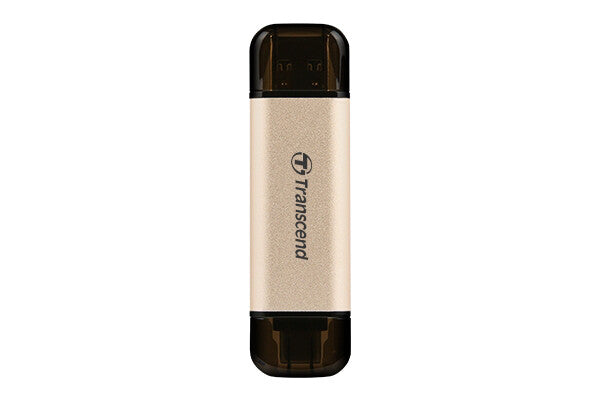 Transcend JetFlash 930C USB-nøgle 128 GB USB Type-A / USB Type-C 3.2 Gen 1 (3.1 Gen 1) Guld