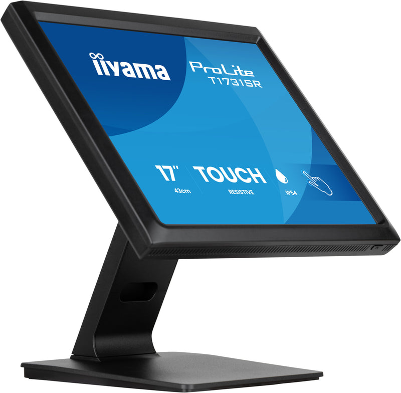 iiyama ProLite T1731SR-B2S computerskærm 43,2 cm (17") 1280 x 1024 pixel SXGA LCD Berøringsskærm Bord Sort