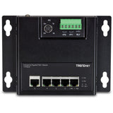 Trendnet TI-PG50F netværksswitch Ikke administreret Strøm over Ethernet (PoE) Sort