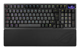 ASUS ROG Azoth 96 HE tastatur Spil USB + RF Wireless + Bluetooth QWERTZ Sort