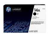 HP Original 14A LaserJet-tonerpatron, sort