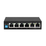 Extralink EX.14305 netværksswitch Ikke administreret L2 Gigabit Ethernet (10/100/1000) Strøm over Ethernet (PoE) Sort