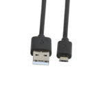 Prokord USB-0018 USB-kabel USB 2.0 1 m USB A Micro-USB B Sort