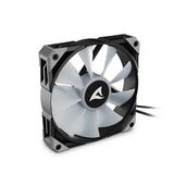 Sharkoon F50 Computerkabinet Ventilator 12 cm Sort, Grå