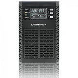 Qoltec 52281 UPS-enhed Dobbeltkonvertering (online) 2 kVA 2000 W 3 AC stikkontakt(er)