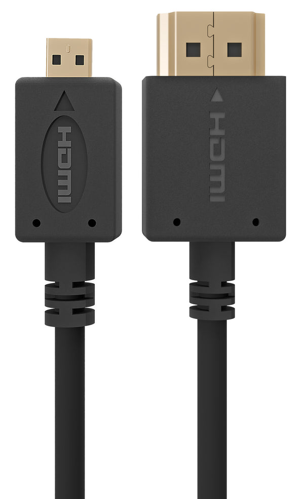 Gembird 4.5m HDMI-M/micro HDMI-M HDMI-kabel 4,5 m HDMI Type A (Standard) HDMI Type D (Micro) Sort