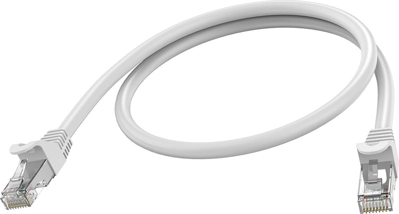 Vision TC 0.5MCAT6A netværkskabel Hvid 0,5 m Cat6a U/UTP (UTP)