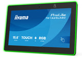 iiyama TW1625LASC-B3PNR skærm i mødelokale 39,6 cm (15.6") 1920 x 1080 pixel LED Wi-Fi 6 (802.11ax), Wi-Fi 5 (802.11ac), Wi-Fi 4 (802.11n), 802.11g, 802.11a, 802.11b Sort Bluetooth