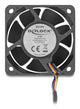 DeLOCK 67300 Computerkølesystem Computerkabinet Ventilator 6 cm Sort 1 stk