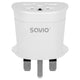 Savio AP-05 strømadapter og vekselret Indendørs 2500 W Hvid