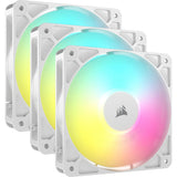 Corsair RS120 ARGB Computerkabinet Ventilator 12 cm Hvid 3 stk