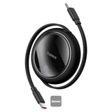 Baseus CB000062 USB-kabel 1 m USB C 100 W Sort