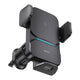 Baseus Wisdom Car Mount Wireless Charger Aktiv holder Mobiltelefon/Smartphone Sort