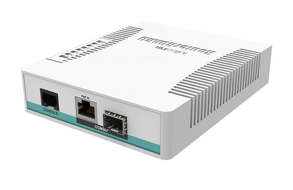 Mikrotik CRS106-1C-5S netværksswitch Gigabit Ethernet (10/100/1000) Strøm over Ethernet (PoE) Hvid