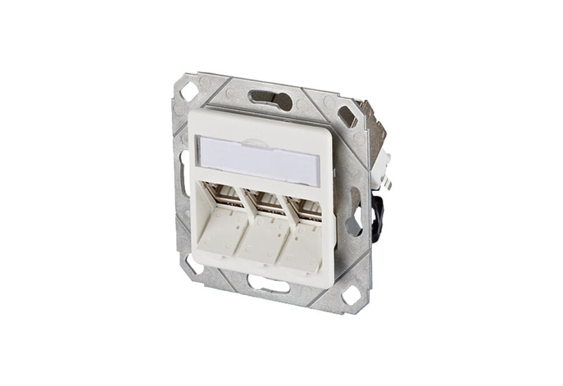 METZ CONNECT 130B12D31102-E stikkontakt RJ-45 Hvid