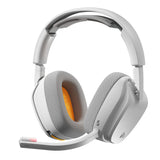 Glorious Gaming GHS Wireless InfinitePlay Headset Trådløs Spil Bluetooth Opladningsstativ Hvid