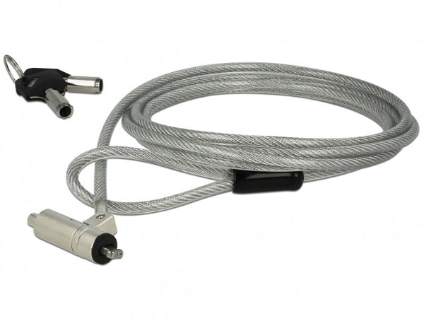 Navilock 20654 kabellås Sølv 1,8 m