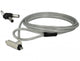 Navilock 20654 kabellås Sølv 1,8 m