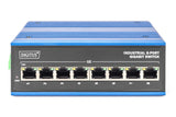 Digitus DN-651119 netværksswitch Ikke administreret L2 Gigabit Ethernet (10/100/1000) Sort, Blå