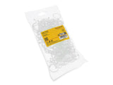 DeLOCK 22065 kabelorganisator Universel Kabelklemme Transparent 100 stk
