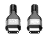 Manhattan 356367 USB-kabel USB 2.0 2 m USB C 0,48 Gbit/sek. 240 W Sort