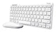 Trust Lyra tastatur Mus inkluderet Kontor RF trådløs + Bluetooth QWERTZ Tysk Hvid