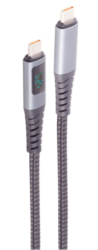 shiverpeaks BS14-59035 USB-kabel USB 2.0 0,5 m USB C 0,48 Gbit/sek. 240 W Sort, Grå