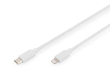 Digitus DB-600109-020-W Lightning kabel 2 m Hvid