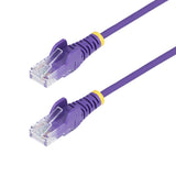 StarTech.com N6PAT100CMPLS netværkskabel Lilla 1 m Cat6 U/UTP (UTP) Rund