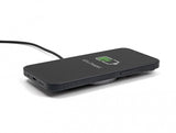 DeLOCK 66467 oplader til mobil enhed Smartphone, SmartWatch Sort USB Trådløs opladning Hurtig opladning Indendørs