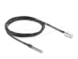 DeLOCK 91384 sensor- & aktuatorkabel 1 m RJ-45 Sort