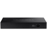 Trendnet TPE-TG182 netværksswitch Gigabit Ethernet (10/100/1000) Strøm over Ethernet (PoE) 1U Sort
