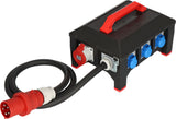 Brennenstuhl BSV 5-63A strømforsyningsenhed (PDU) 9 AC stikkontakt(er) Sort