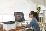 Xerox C320, A4, 28 sider/min, trådløs dupleksprinter, PS3 PCL5e/6, 2 magasiner, i alt 251 ark