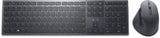 DELL KM900 tastatur Mus inkluderet Kontor RF trådløs + Bluetooth QWERTZ Tysk Grafit