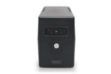 Digitus DN-170063 UPS-enhed Interaktivt indgangsstik 0,6 kVA 360 W 2 AC stikkontakt(er)